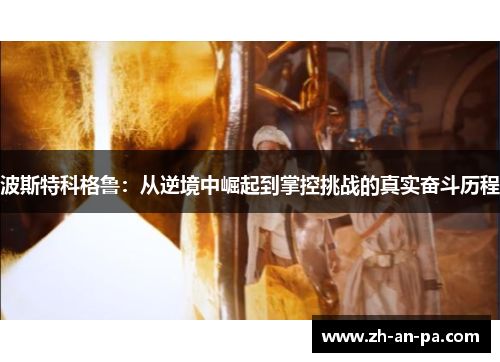 波斯特科格鲁：从逆境中崛起到掌控挑战的真实奋斗历程